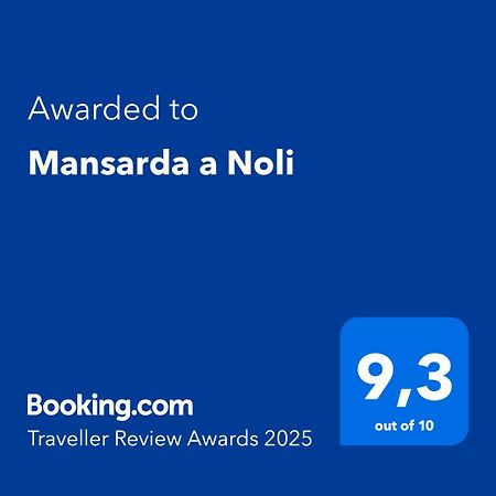 Mansarda A Noli Villa Exterior photo