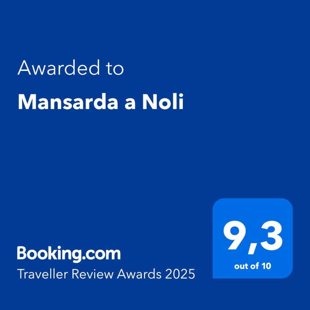 Mansarda A Noli Villa Exterior photo